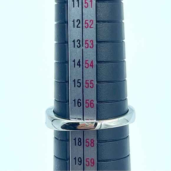 Affinity Diamonds 1 Carat Princess Cut Channel Set Ring 14k White Gold NIB - Picture 8 of 9